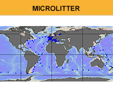 EMODnet Chemistry - Marine litter data collections of Micro Litter