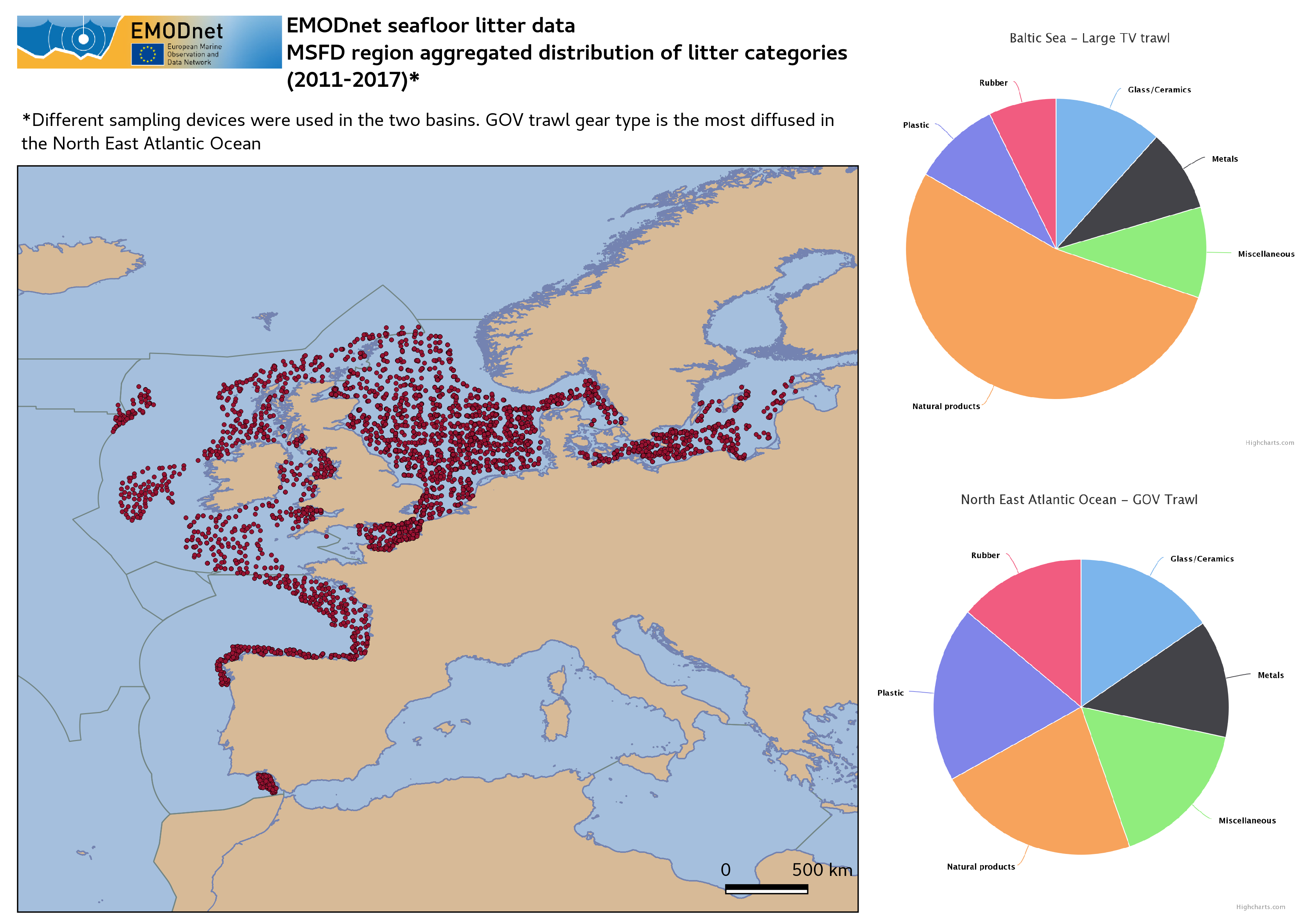 Map of the week – Exclusive Economic Zones  European Marine Observation  and Data Network (EMODnet)