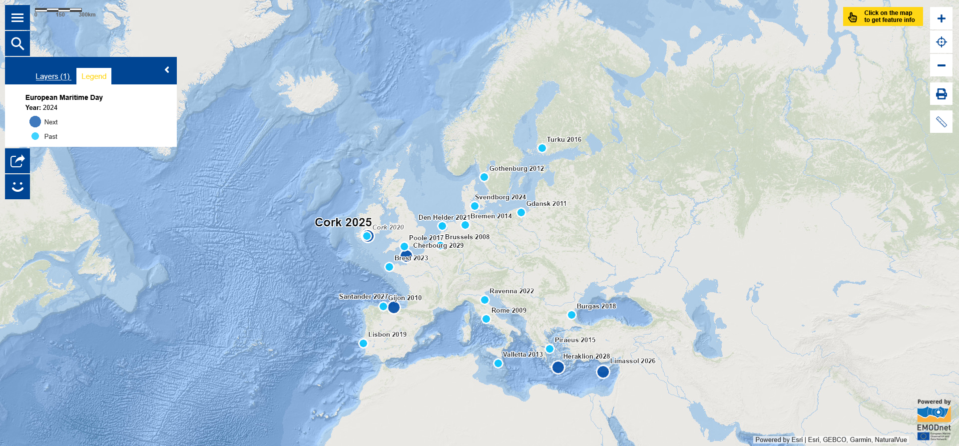 European Maritime Day took place in Svendborg (Denmark) in 2024 and is taking place in Cork (Ireland) in 2025.