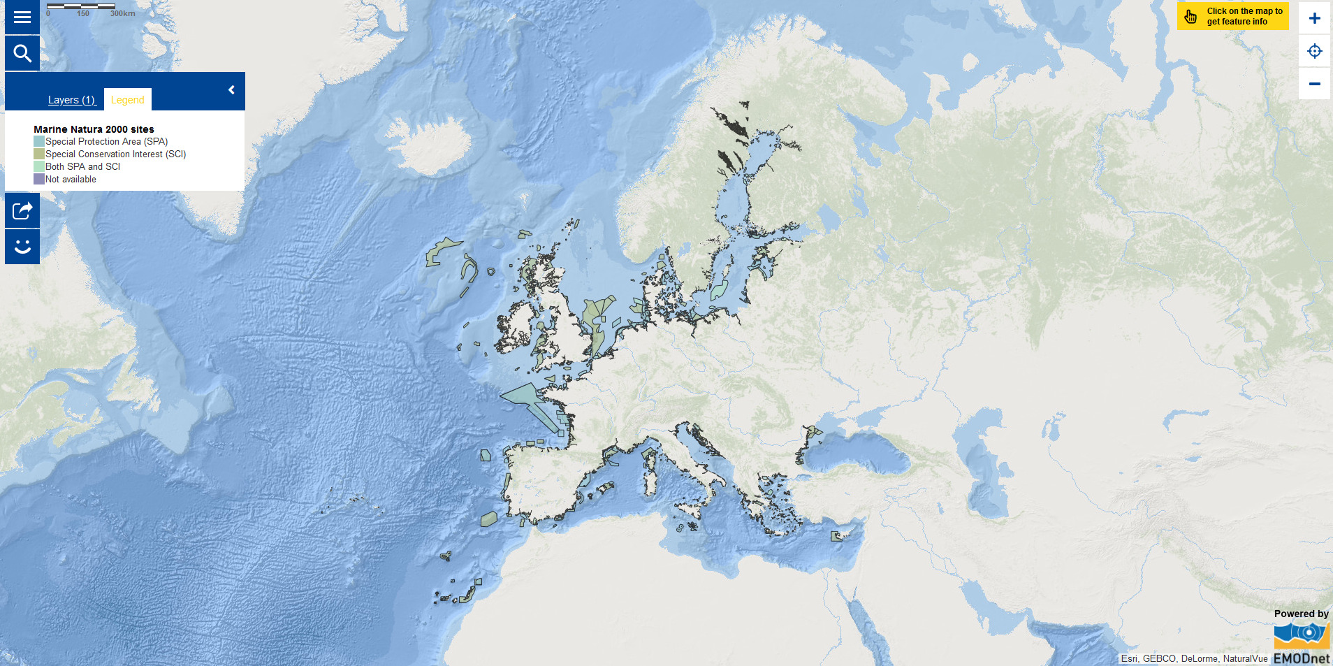 Map of the Week – Marine Natura 2000 sites Map of the Week – Marine Natura 2000 sites