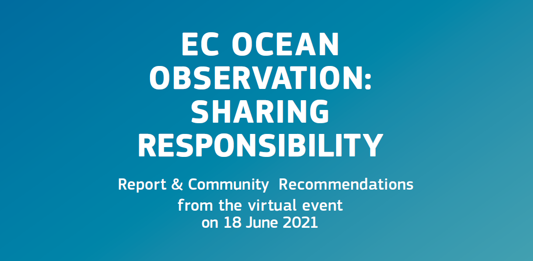 EC Ocean Observation report EC Ocean Observation report