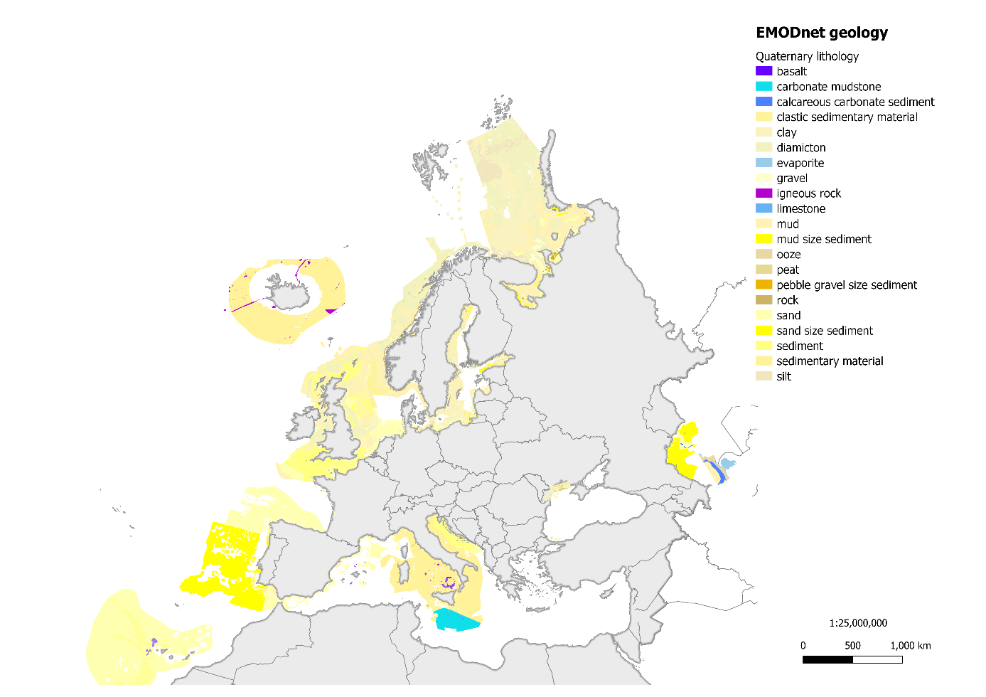 EMODnet Geology Map Viewer