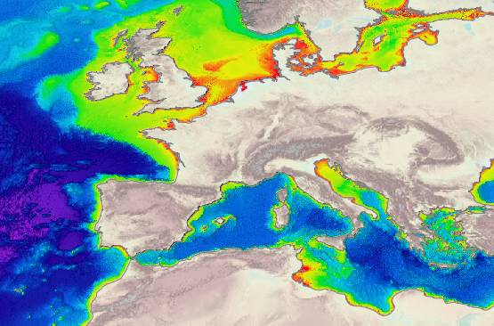 Bathymetric Map Mediterranean Sea Bathymetry | European Marine Observation And Data Network (Emodnet)