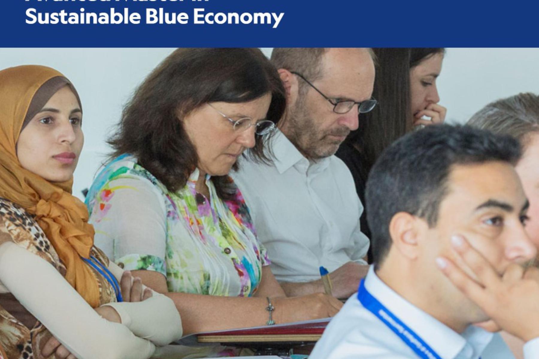 Students attending the Advanced Master in Sustainable Blue Economy