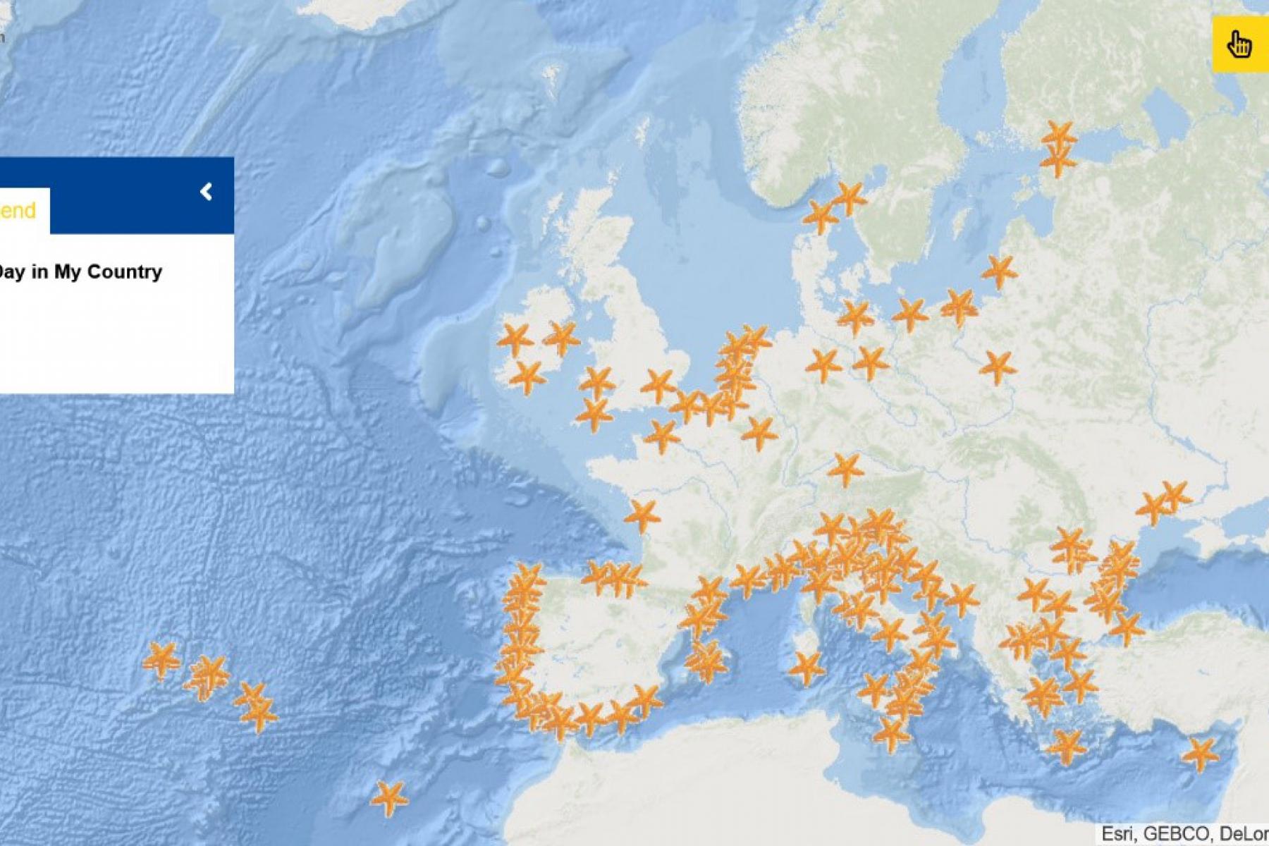 Map of the Week – European Maritime Day in My Country 2021