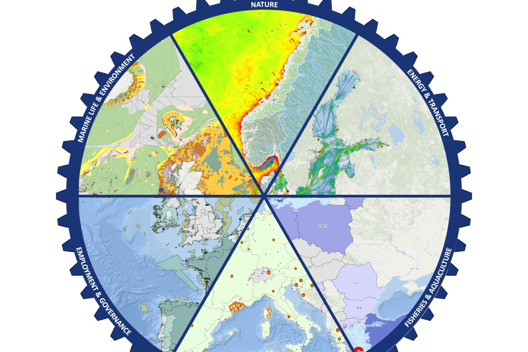 European atlas Of the Seas Wheel
