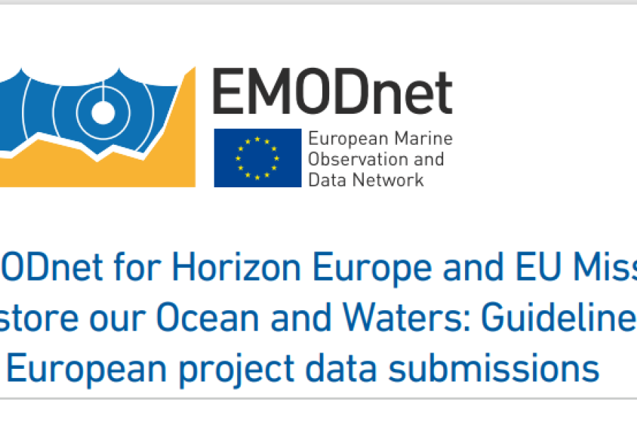 EMODnet data submission guidelines