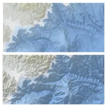 endering of the 2022 release vs the 2024 release. ©EMODnet Bathymetry