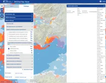 Benthic species by EUNIS seabed habitat category