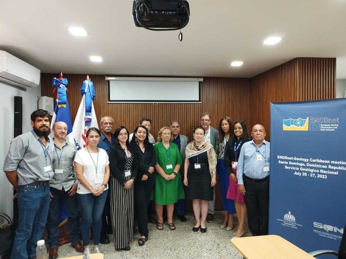 EMODnet Geology Caribbean meeting, July 2023 (©Servicio Geológico Nacional República Dominicana) EMODnet Geology Caribbean meeting, July 2023