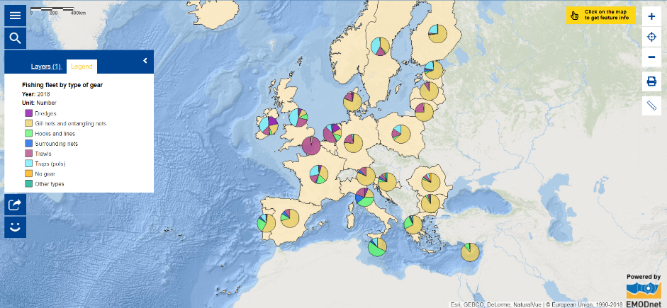 Fishing Fleet by Type of Gear