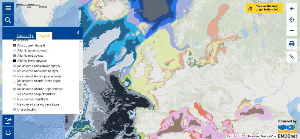  Habitat Descriptors - Biological zones