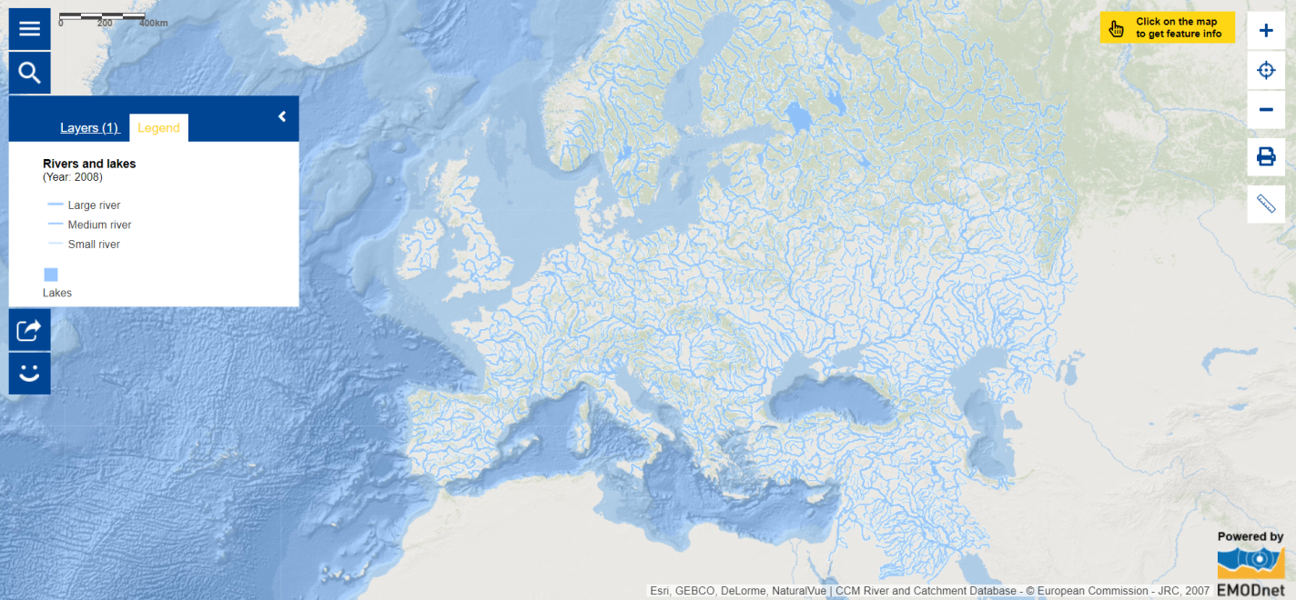 Rivers and Lakes Rivers and Lakes