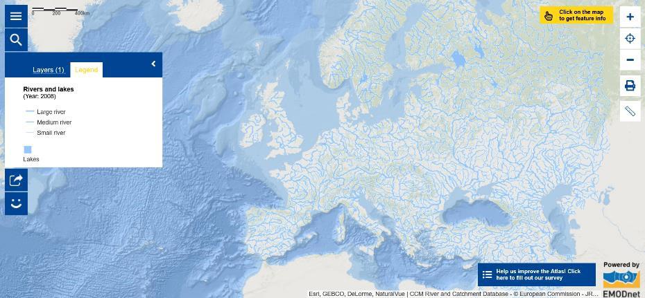 Rivers and Lakes Rivers and Lakes