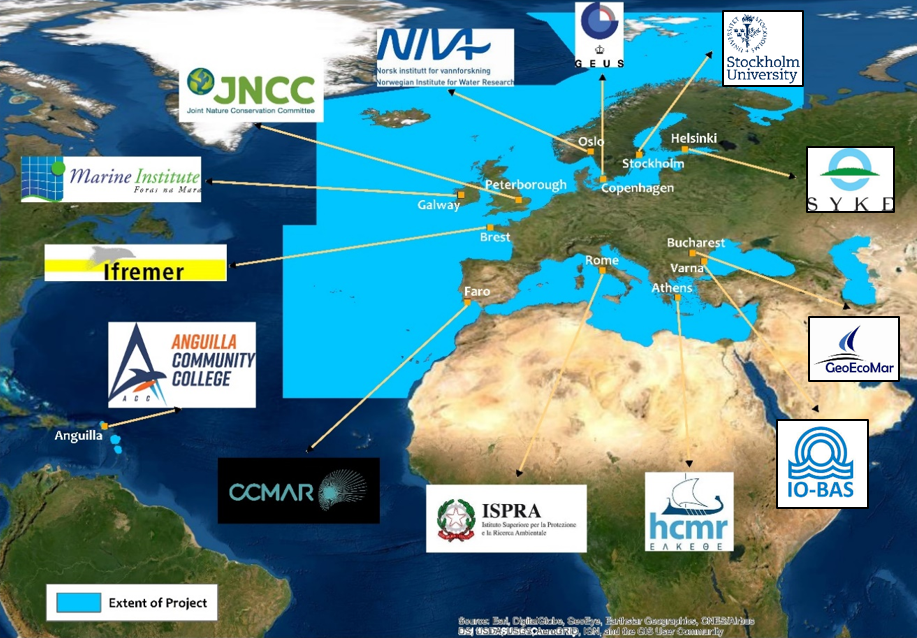 EMODnet Seabed Habitats consortium for Phase IV