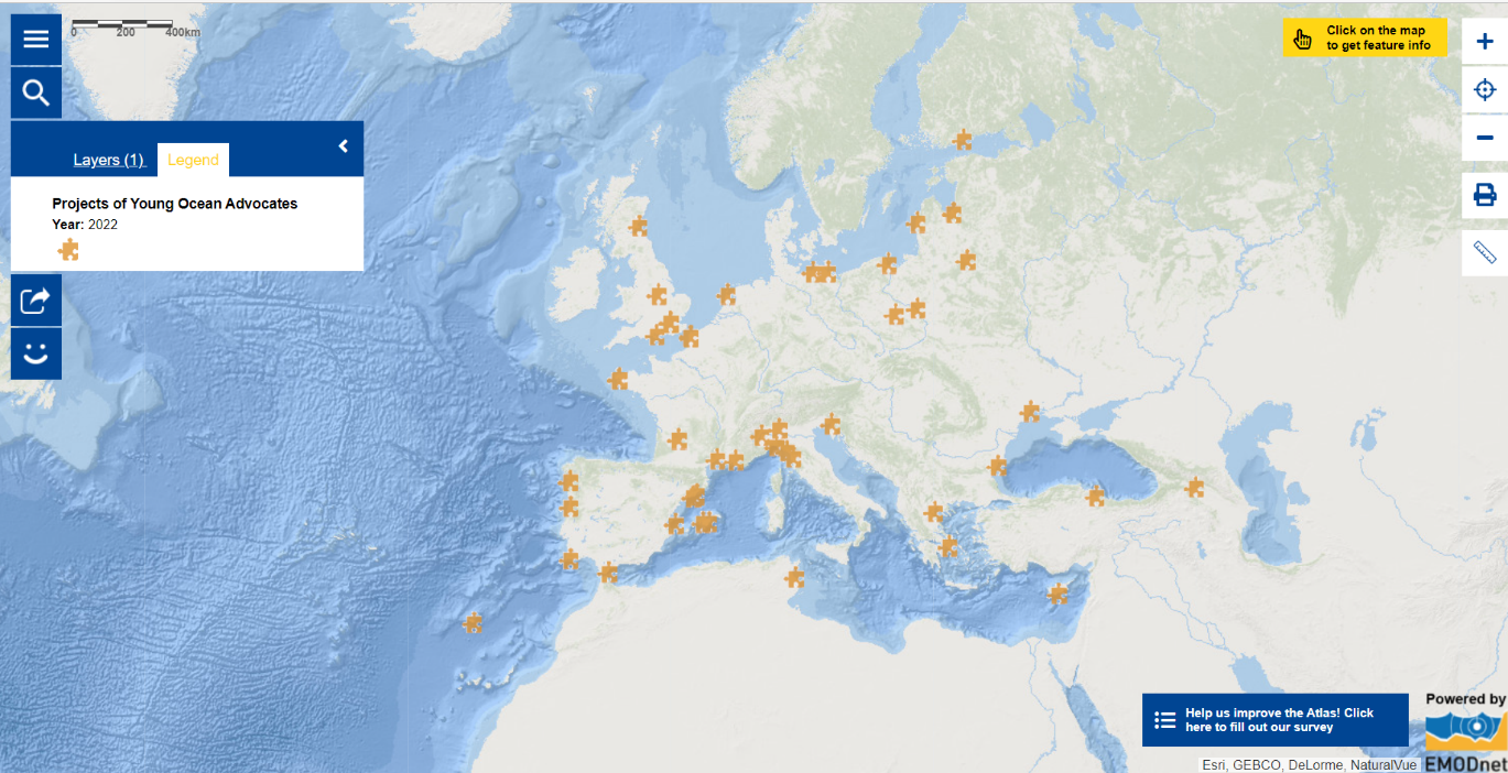 Young Ocean Advocates’ Projects for Ocean Literacy