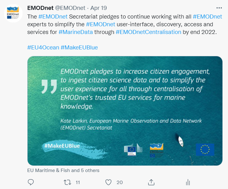 ©EMODnet Twitter ©EMODnet Twitter