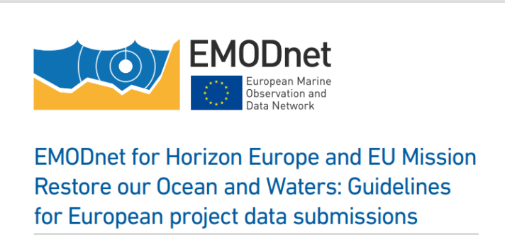 EMODnet data submission guidelines