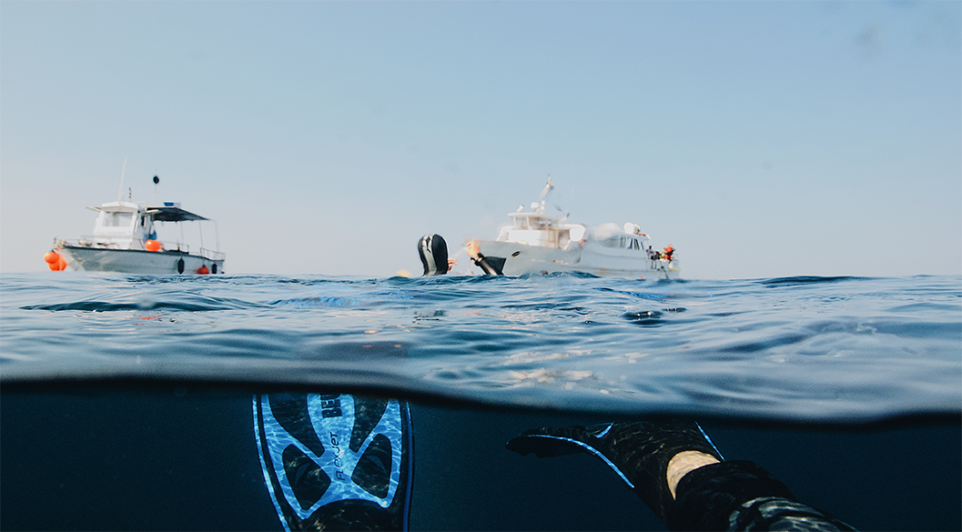 Photo Of Person Submerged On Ocean