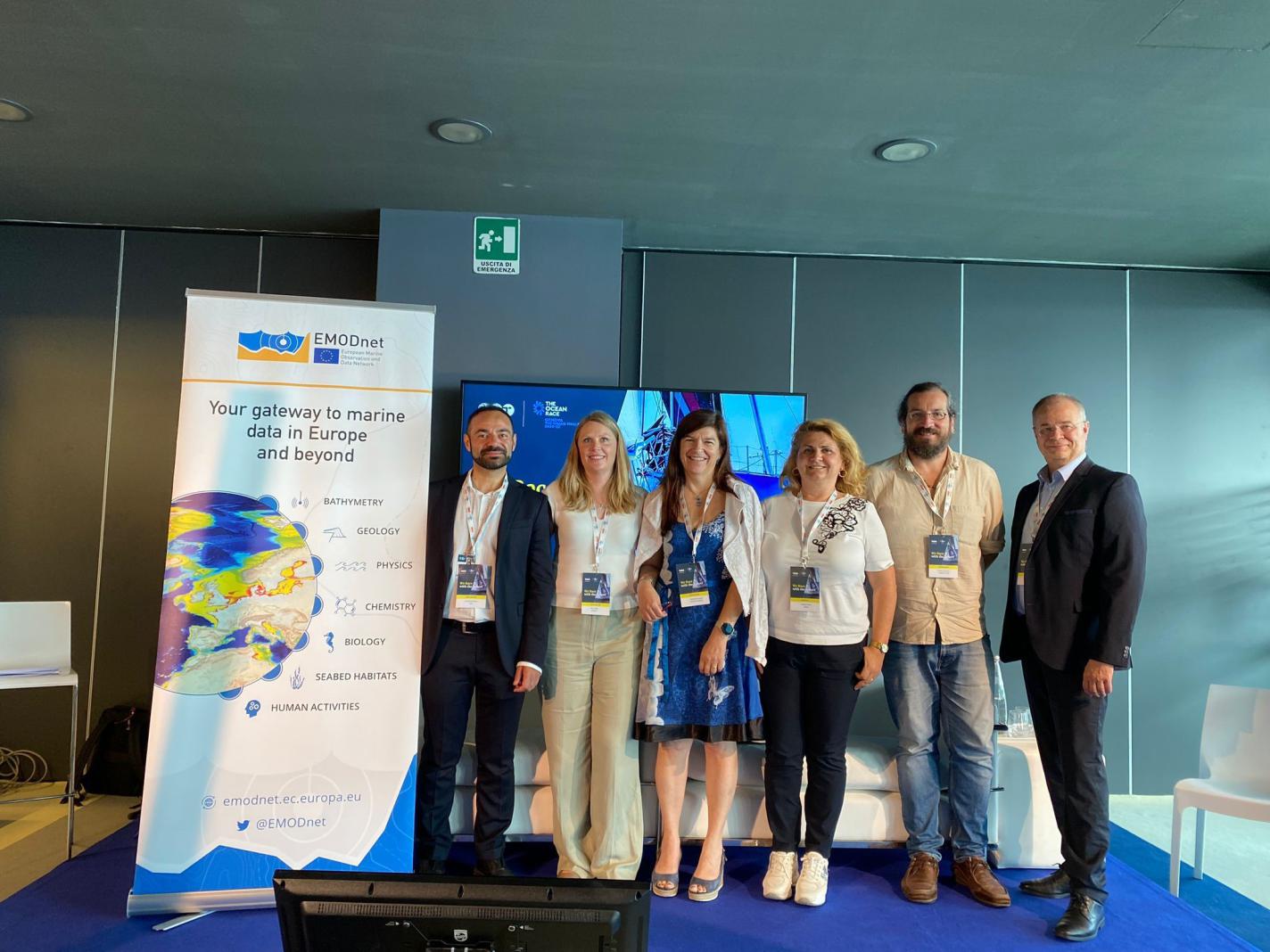 © EMODnet Secretariat at Ocean Race Finale 2023 © EMODnet Secretariat at Ocean Race Finale 2023