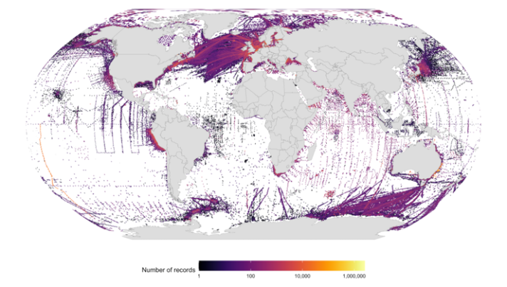 Plankton data in OBIS (Ocean Biodiversity Information System): 485 datasets – 8,662 species – 13,767,740 records (©OBIS, 2023)