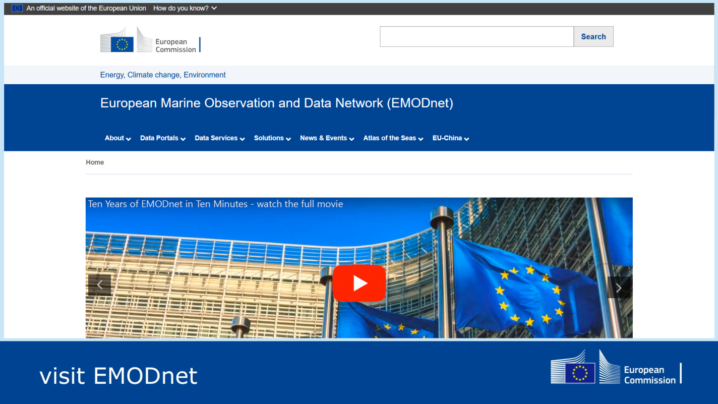 EMODnet under the new Europa domain