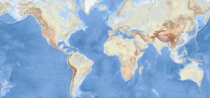 Bathymetry World Base Layer