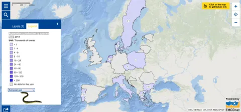 Map of the Week – Aquaculture production by species