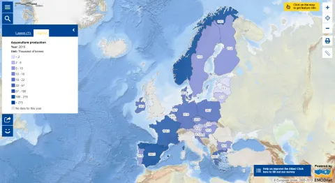 Map of the Week – Sustainable Blue Economy and Aquaculture