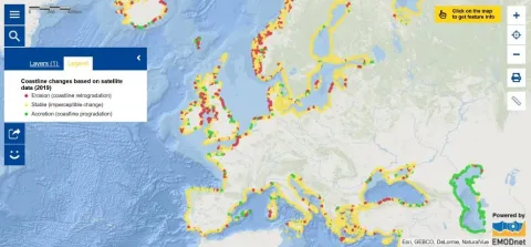 Map of the Week – Climate change and coastal erosion