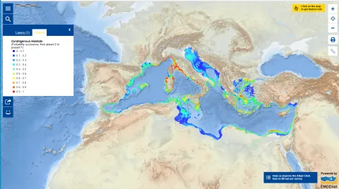 Map of the Week – Coralligenous Habitats