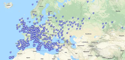 New data set on desalination plants. ©EMODnet