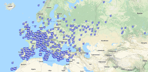 New data set on desalination plants. ©EMODnet