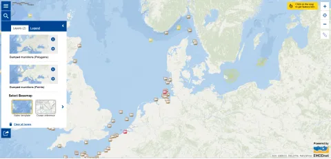 Map of the week – Dumped munitions