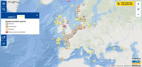 Map of the Week – Dumped munitions