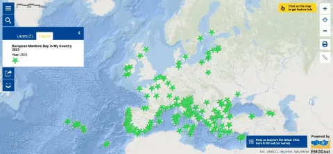 Map of the Week – European Maritime Day in My Country 2023
