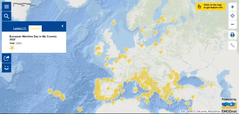 Map of the Week - European Maritime Day in My Country