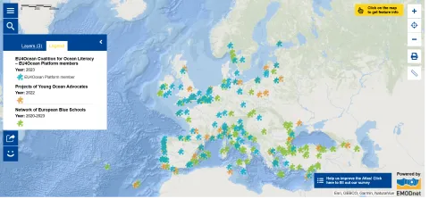 Map of the Week – Ocean Literacy – EU4Ocean Platform