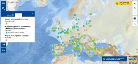 Map of the Week – European Maritime Day 2023 & EU4Ocean