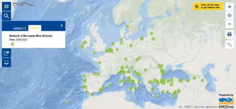 Map of the Week – Network of European Blue Schools