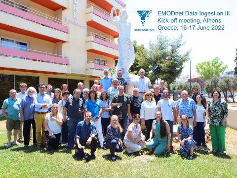 All sails set for EMODnet Data Ingestion III partners gathered in Glyfada, Athens, on 16-17 June 2022. (© Charles Troupin – ULiège & Marianne Schlesser - RBINS. All rights reserved.) 