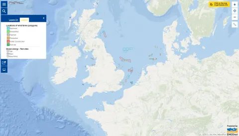 Map of the week – Blue Economy – Marine Renewable Energy