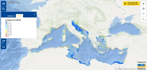 Map of the week – Coral (coralligenous) Habitats