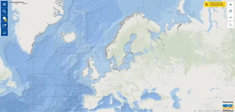 Map of the week – ICES fishing zones