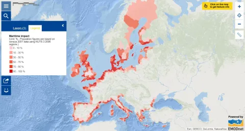 Map of the week – Maritime impact