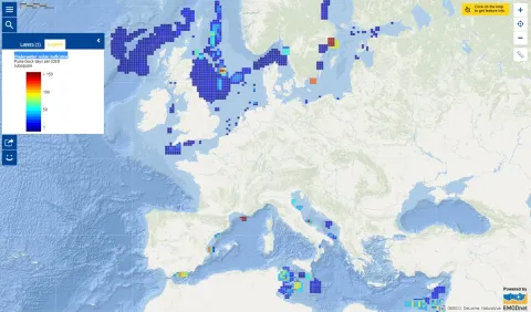Map of the week – Underwater noise indicator