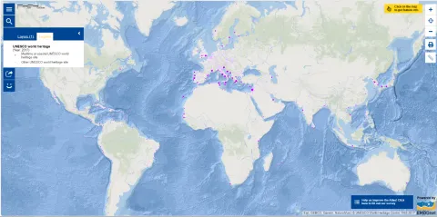 Map of the Week – Sustainable Tourism and Heritage