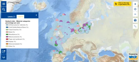 Map of the Week - Marine Litter