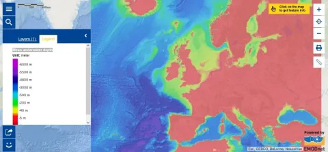 Map of the Week – Mean Underwater Depth