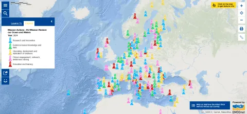 Map of the Week – European Ocean Days - Mission Restore our Ocean & Waters Forum